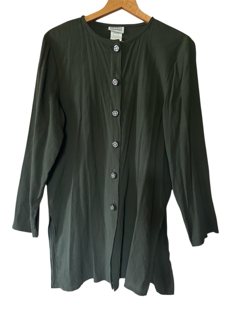 Whimsigoth Dark Academia Tunic | Vintage 90s Promises Promises Top